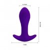 PRETTY LOVE - MORTON Anal Plug Massager 12 Functions USB